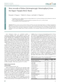 Check List 8(3): 592-594, 2012 © 2012 Check List and Authors Chec List ISSN 1809-127X (Available at Journal of Species Lists and Distribution N