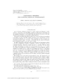 (CO)HOMOLOGY 1. Introduction As It Is Known O-Minimal Geometry Is a Wide Ranging Gene