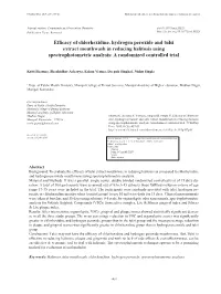 Efficacy of Chlorhexidine, Hydrogen Peroxide and Tulsi Extract Mouthwash in Reducing Halitosis Using Spectrophotometric Analysis: a Randomized Controlled Trial