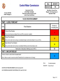 I: LEVEL FORECAST Numbers of S.No