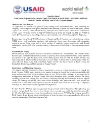 1 Baseline Report Emergency Response in the Greater Upper Nile