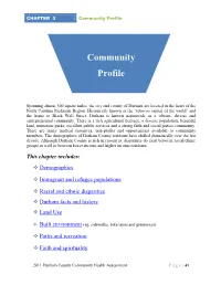 Chapter 3: Community Profile