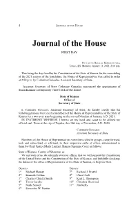Journal of the House