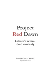 Project Red Dawn