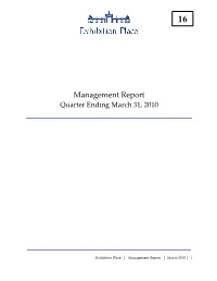 EP Management Report