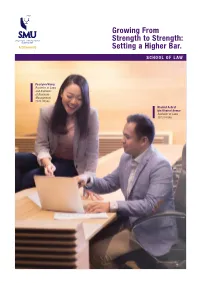 Growing from Strength to Strength: Setting a Higher Bar
