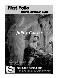Julius Caesar Entire First Folio