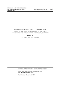 Report of the Third Joint Meeting of the LTR's Coordination