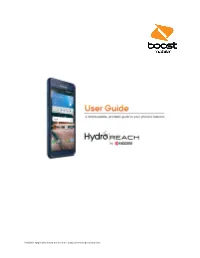 Kyocera Hydro Reach User Guide