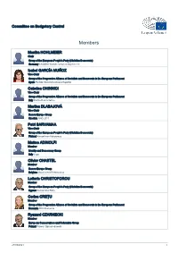 List of Members