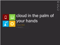 Mobile + Cloud Apps What Does Hawaii Offer?