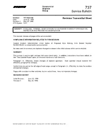 Service Bulletin