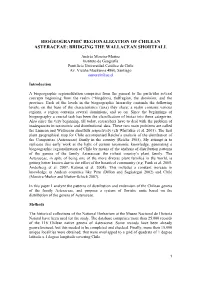Biogeographic Regionalization of Chilean Asteraceae: Bridging the Wallacean Shortfall