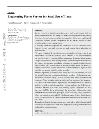 Engineering Faster Sorters for Small Sets of Items