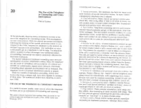 The Use of the Telephone in Counseling and Crisis Intervention