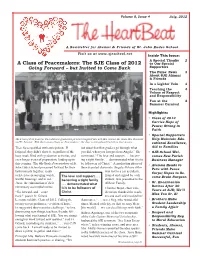 A Class of Peacemakers: the SJE Class of 2012