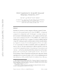 Arxiv:1910.01317V2 [Math.GR] 11 Mar 2020 Many Subroutines, Which Can Further Beneﬁt from Hardware Boosts