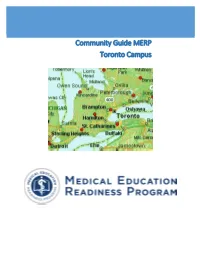 Community Guide MERP Toronto Campus