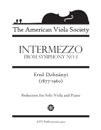 Dohnanyi Intermezzo Piano.Pdf