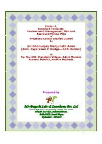 M/S Pragathi Labs & Consultants Pvt. Ltd