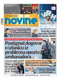 Postignut Dogovor O Izlasku Iz Problema Opoziva Ambasadora