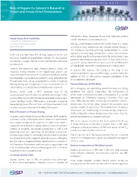 (T-Butanol) in Frozen and Freeze-Dried Formulations