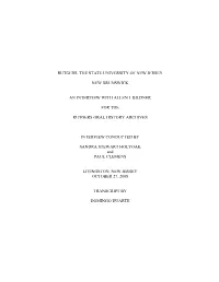 This Begins the 3Rd Session with Allen Bildner on October 27Th, 2008