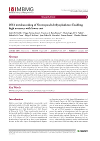 DNA Metabarcoding of Neotropical Ichthyoplankton: Enabling High Accuracy with Lower Cost