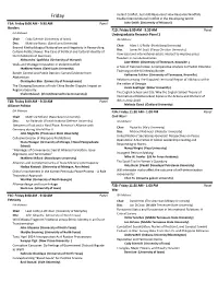 Full Program