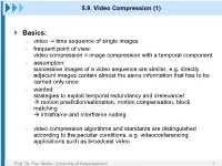 Video/Audio Compression