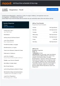 665 Bus Time Schedule & Line Route