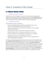 Class 3: Grandest of the Grand