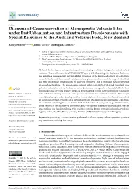 Dilemma of Geoconservation of Monogenetic Volcanic Sites Under Fast Urbanization and Infrastructure Developments with Special Re