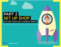 Part 2 Set up Shop Build and Launch an E-Commerce Website