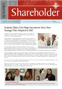 2016 Q2 Shareholder Newsletter