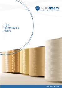 High Performance Fibers