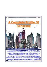 A Complete Profile of Rangroop