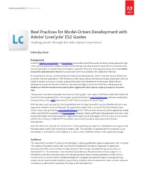 Best Practices for Model-Driven Development with Adobe® Livecycle® ES2 Guides Guiding People Through the Data Capture Experience