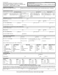 Boat Registration/Boat and Motor Title Application