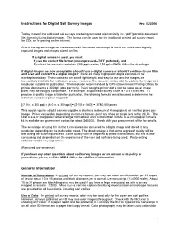 Instructions for Digital Soil Survey Images Rev