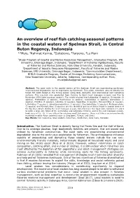 Muis, Kurnia R., Sulistiono, Taryono, La Mani, 2020 an Overview of Reef