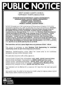 Public Notice Template