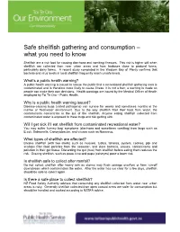 Safe Shellfish Gathering and Consumption – What You Need to Know
