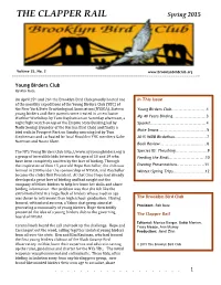THE CLAPPER RAIL Spring 2015
