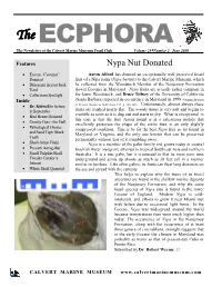 The ECPHORA the Newsletter of the Calvert Marine Museum Fossil Club Volume 25  Number 2 June 2010