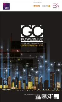 Gc Powerlist 2017