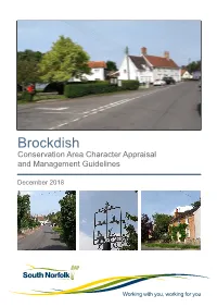 Brockdish Conservation Area Character Appraisal and Management Guidelines