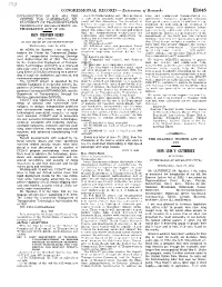 CONGRESSIONAL RECORD— Extensions Of