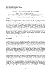 143 First Record of Culiseta Longiareolata (Macquart) For