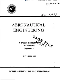 Aeronautical Engineering